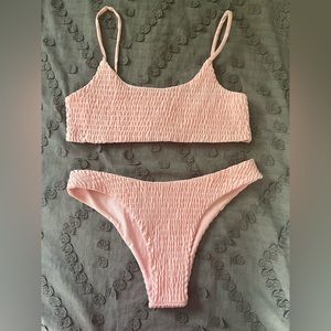 Smocked Bikini Set